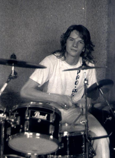 Young DrTebi on Drums
